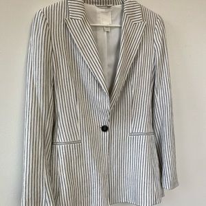 White H&M blazer size 0